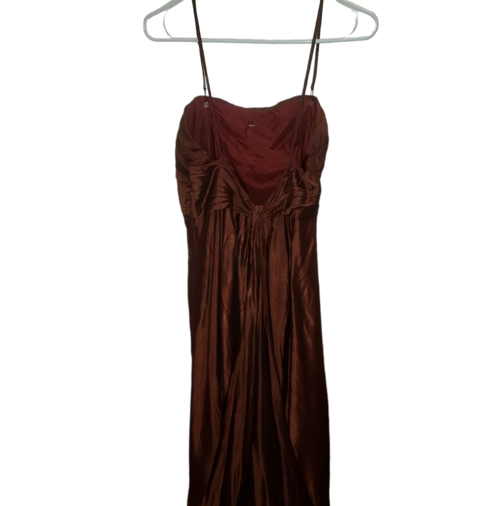 Maroon Formal Dress with Train